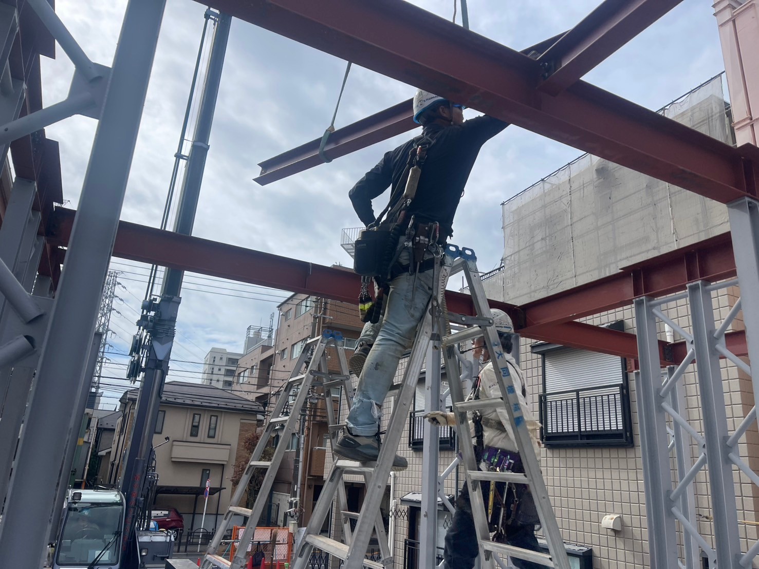 建て方工事6日目