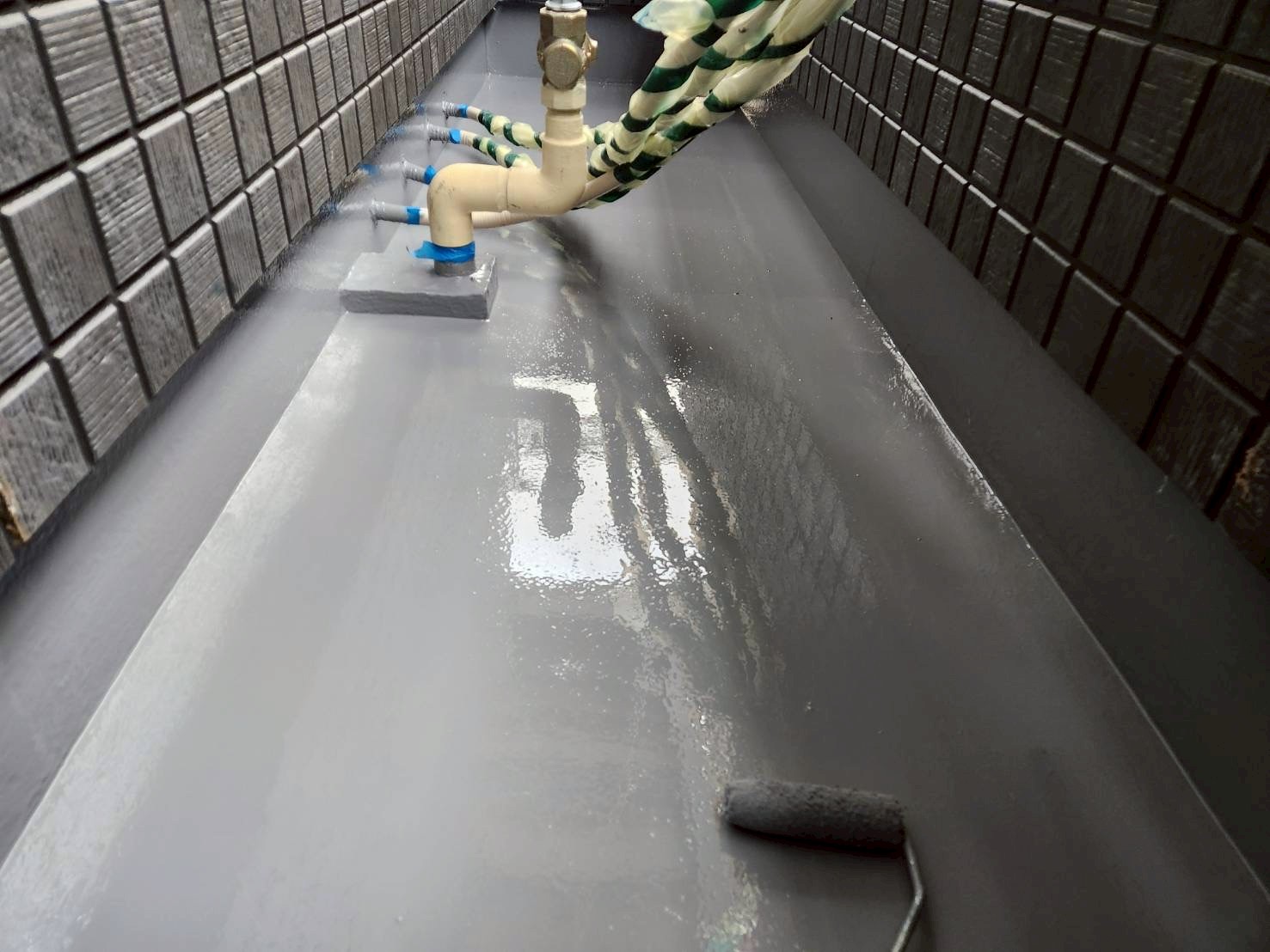 バルコニーウレタン防水