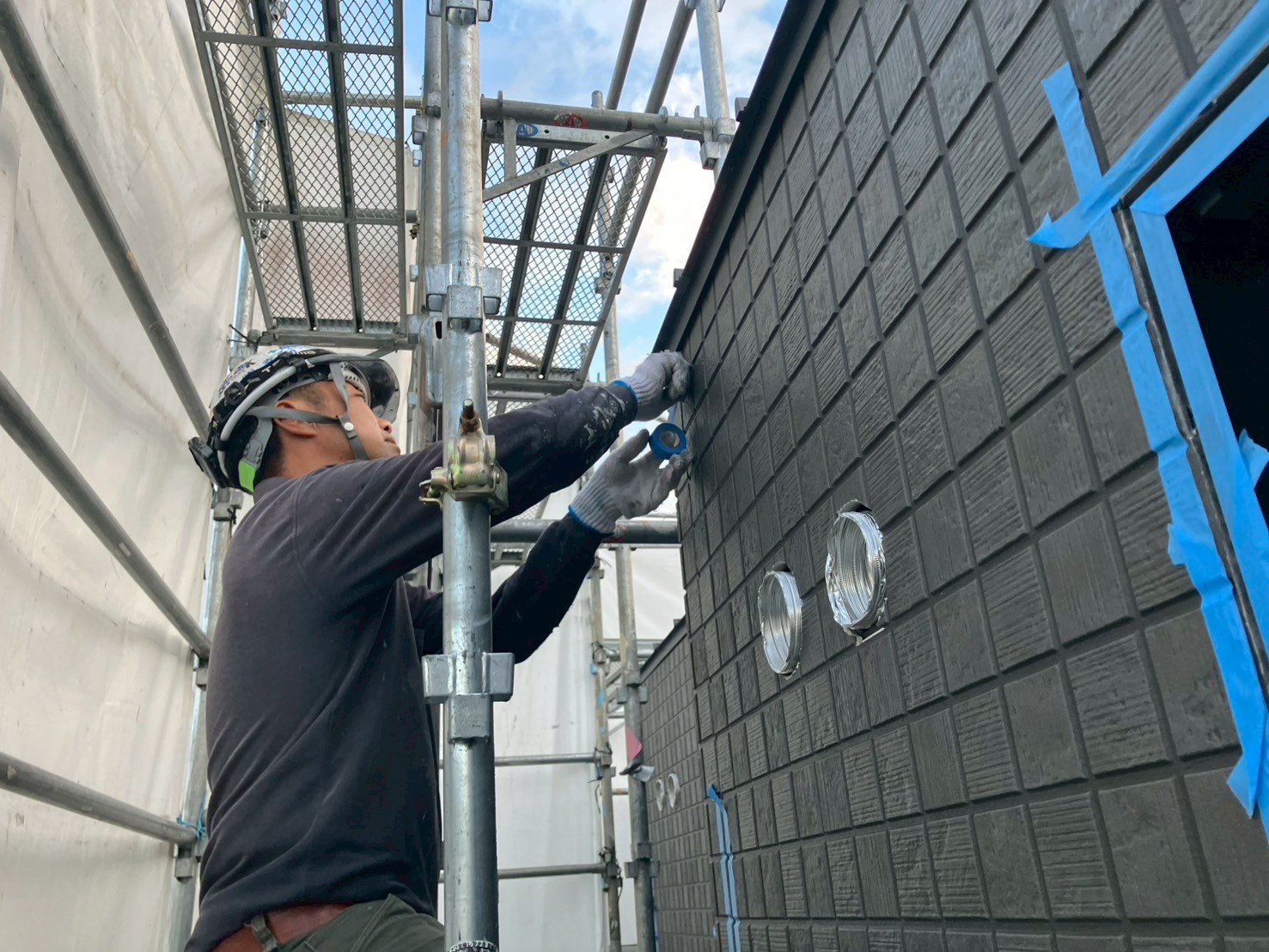 外壁コーキング