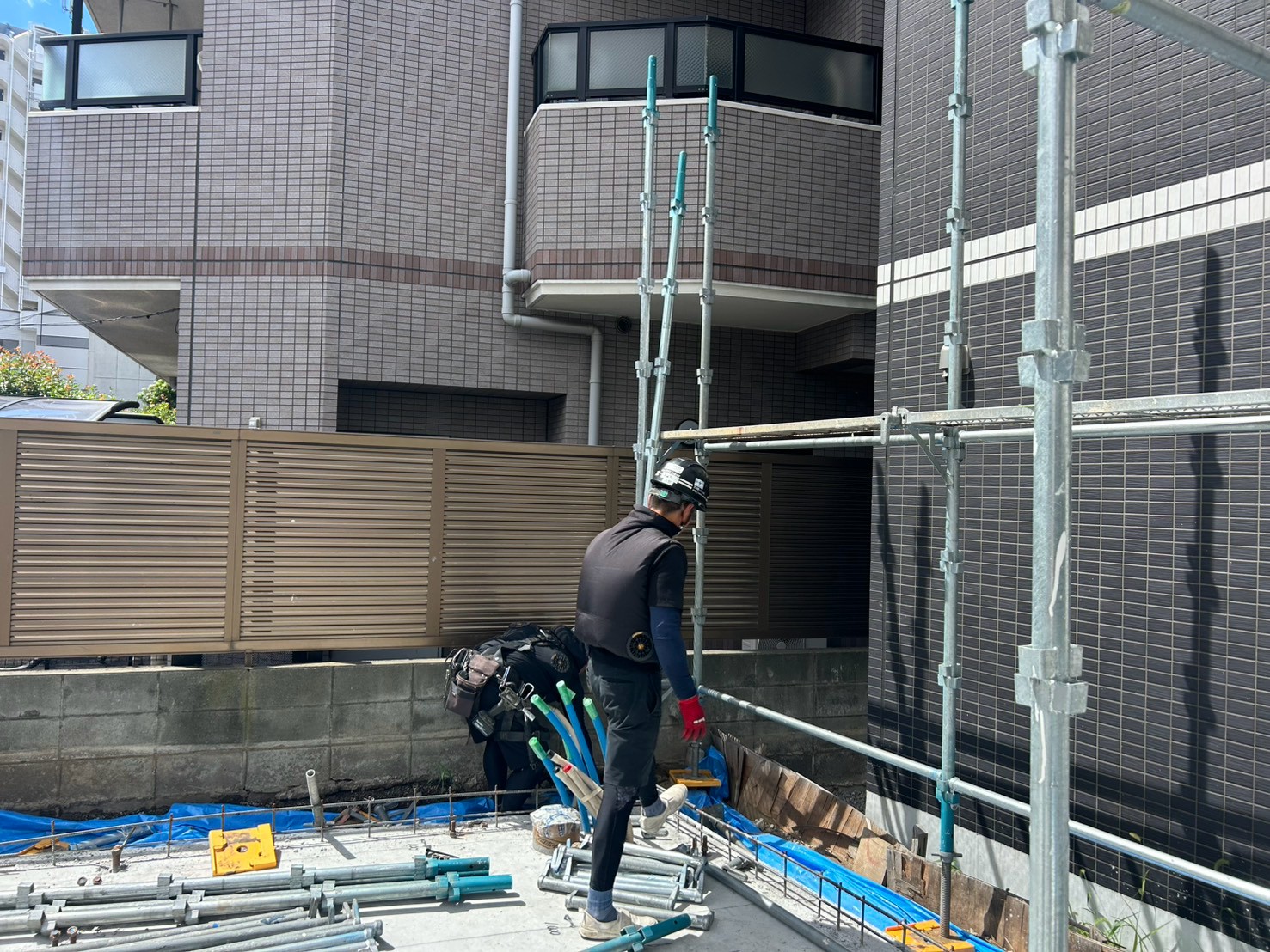 足場工事